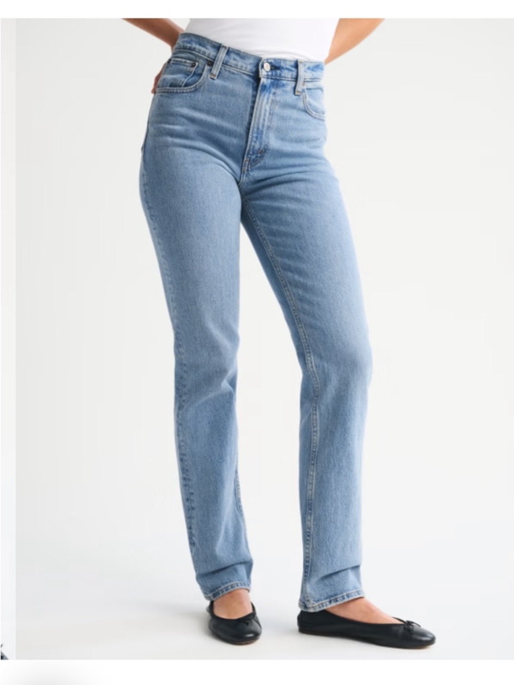 Abercrombie 90’s Straight Ultra High Rise Jeans
